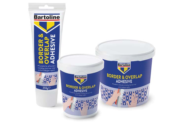 Bartoline Border & Overlap Adhesive — 250 g tube