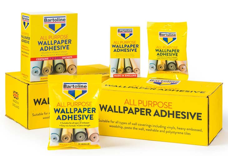Bartoline All Purpose Wallpaper Adhesive — 10 roll packet